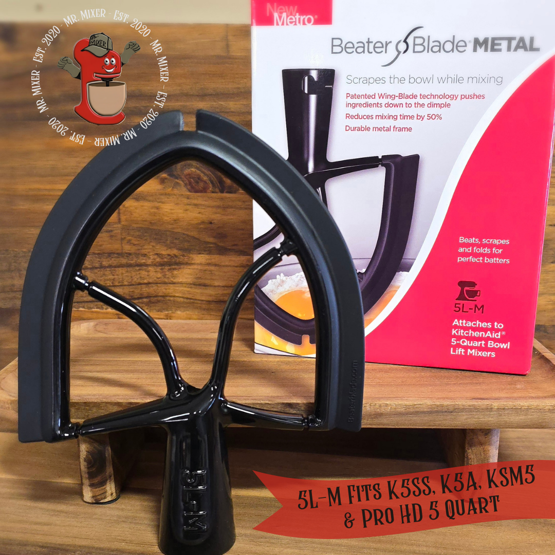 Beater Blade 5L-M (Fits K5SS/K5A/KSM5/Pro HD 5 qt Mixers) — Mr. Mixer